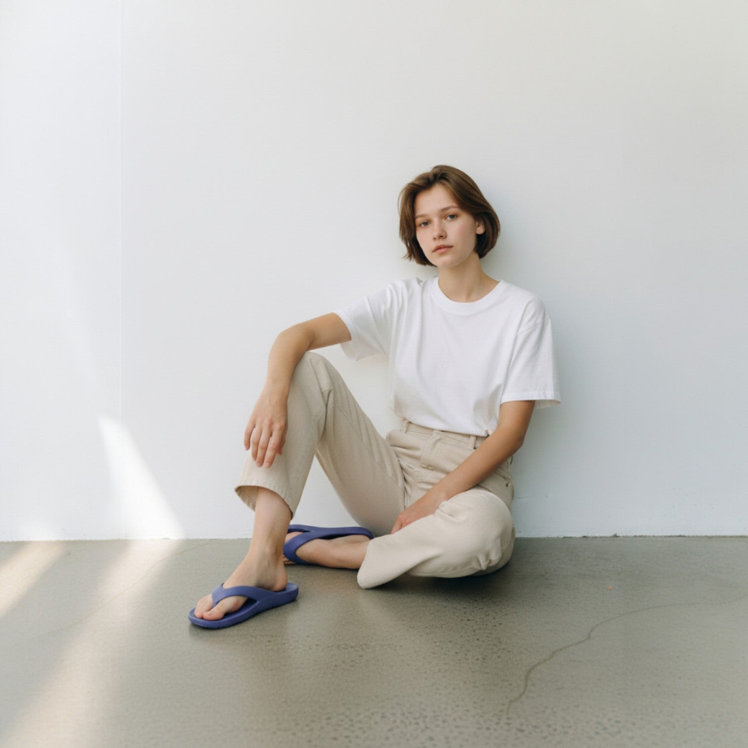 Celestial Night Serenity Flip Flops