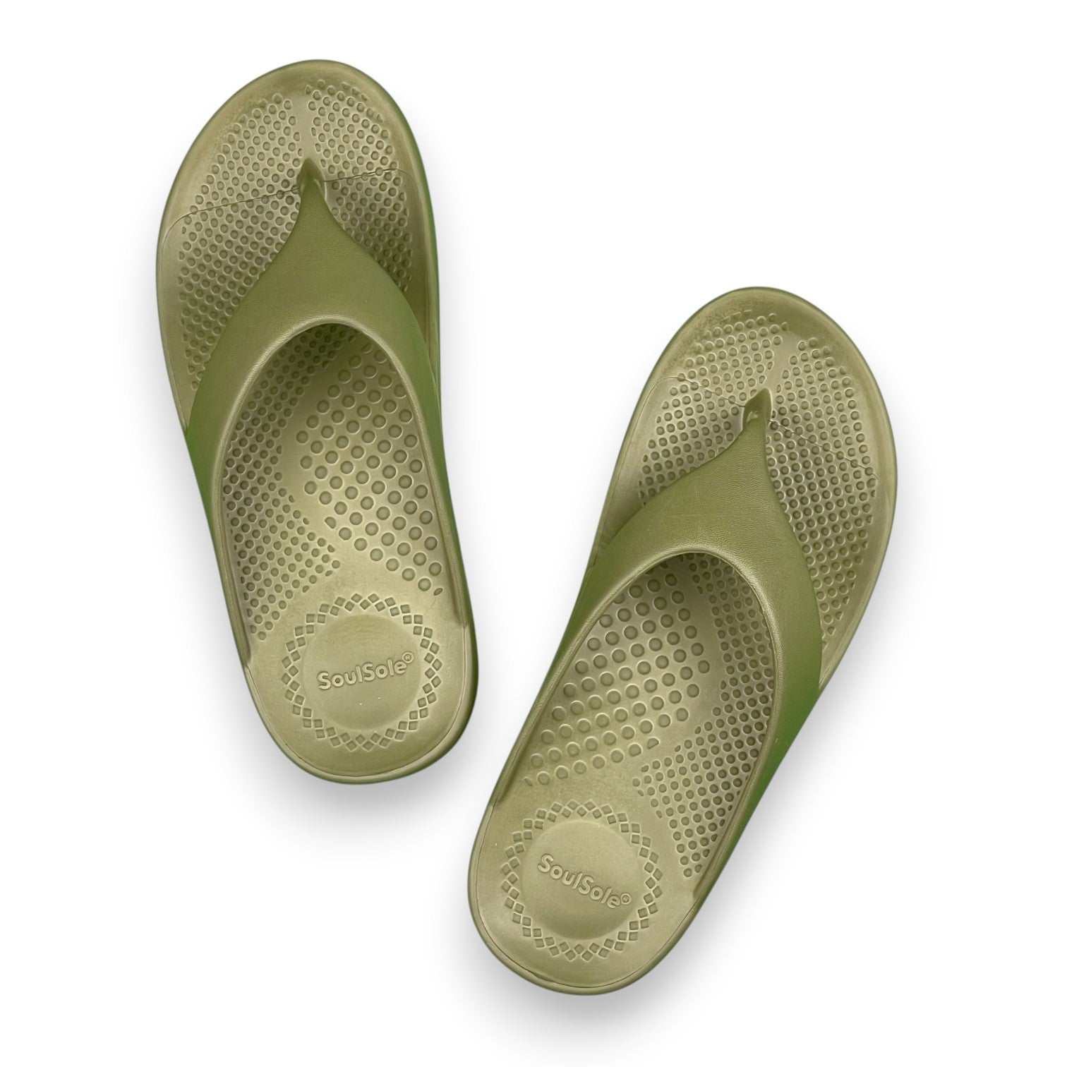 Eternal Moss Serenity Flip Flops
