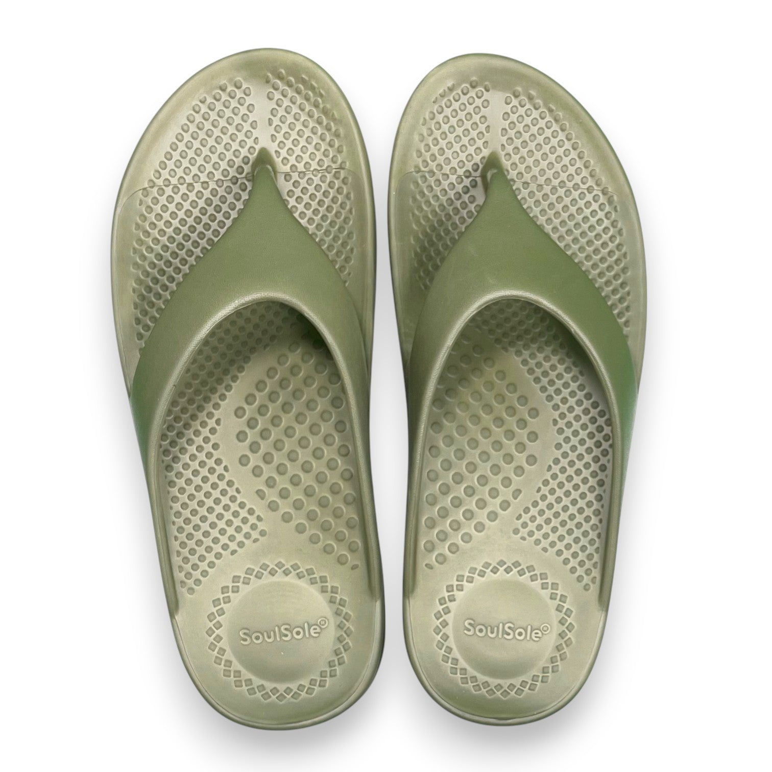Eternal Moss Serenity Flip Flops