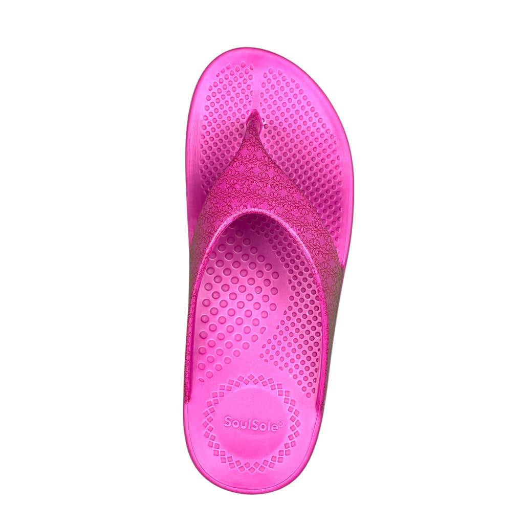 Sacred Rose Serenity Flip Flops